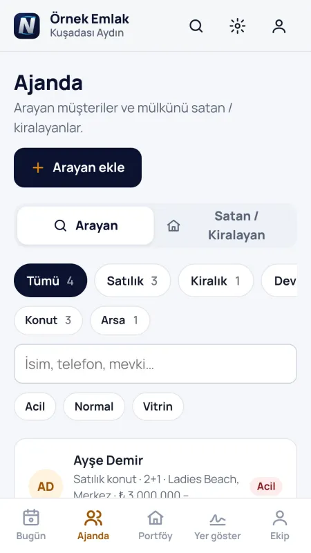 NextEmlak — Emlak Ofisleri İçin Web Uygulaması