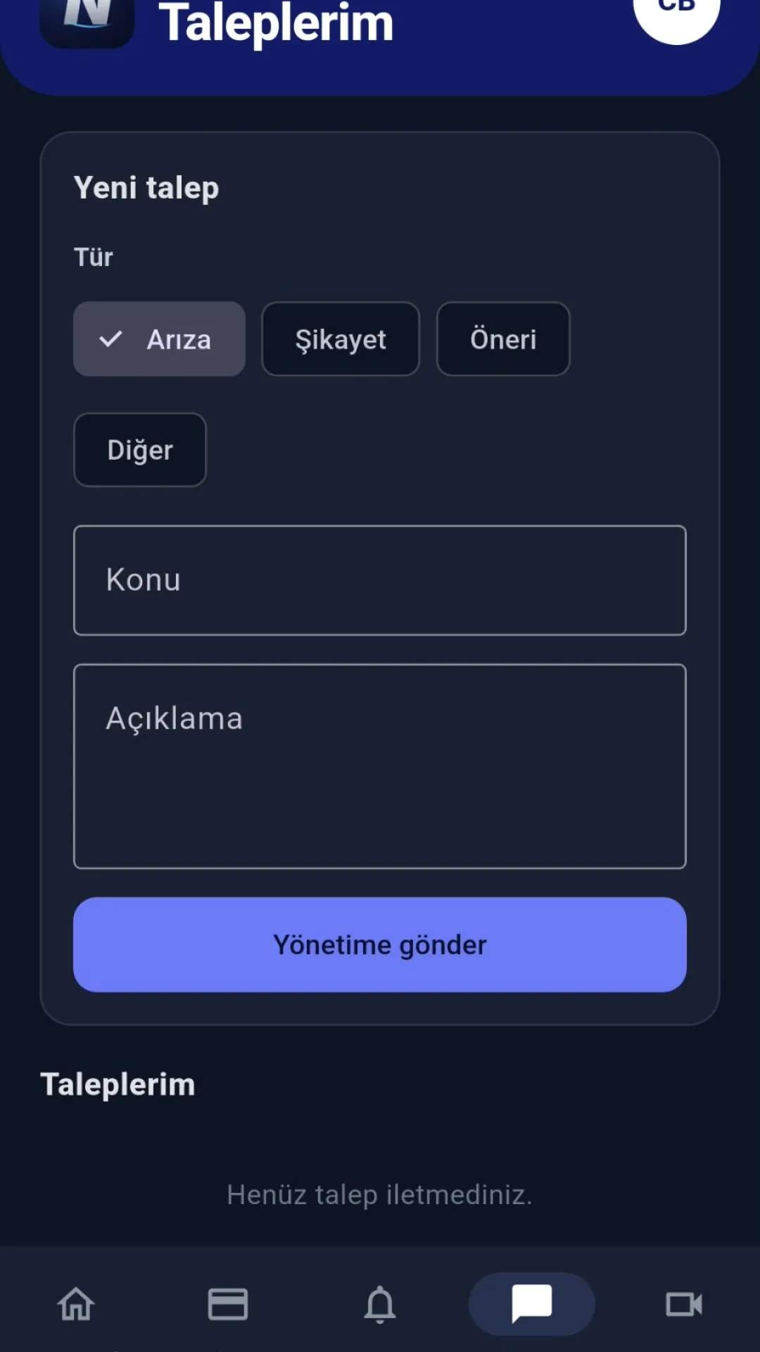 NextEge Site Yönetim Uygulaması ekran görüntüsü 1